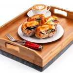Bamboo Lap Tray Cedilis Sturdy Modern Design-0