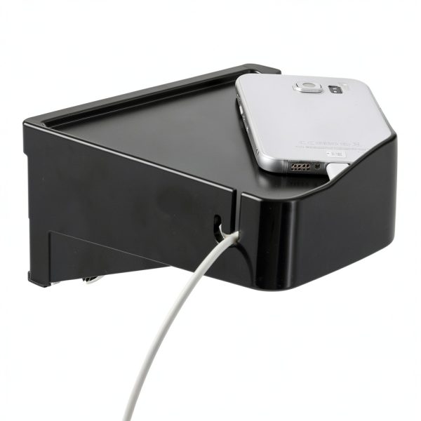 Modern Innovations Bedside Tray Black Plastic Food Drink-4