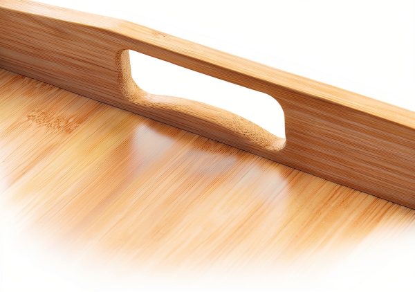 Bamboo Lap Tray Cedilis Sturdy Modern Design-3