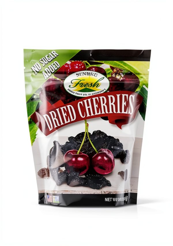 Sunrise Fresh Dried Cherries Unsweetened Healthy Snack-0