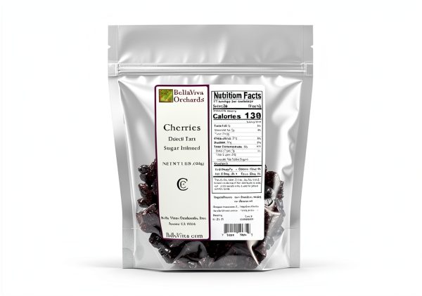 Bella Viva Dried Cherries Sugar Infused Snack 16oz-1