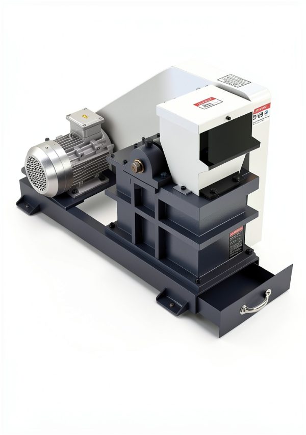 VEVOR Jaw Crusher Machine, 2.2KW High Power Rock Stone Crush Machine, 6.10 x 5.12 inch Feeding Port, 1740 RPM Speed Stone Shatter Grinder, Electric Stone Shatter 220V, for Rock Coal Glass Bottle-6