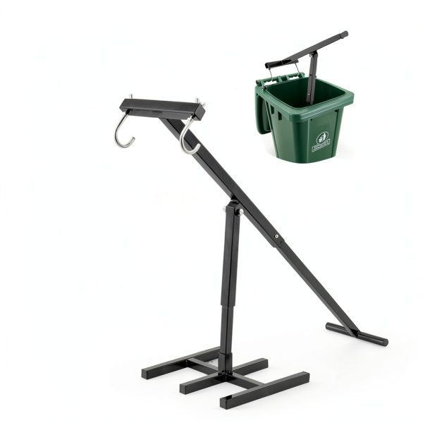 Manual Garbage Trash Can Compactor, Trash Bin Compactor for Kitchen & Household Waste, Compacting Trash Can for Space-saving Crushing Recycling Tool-5