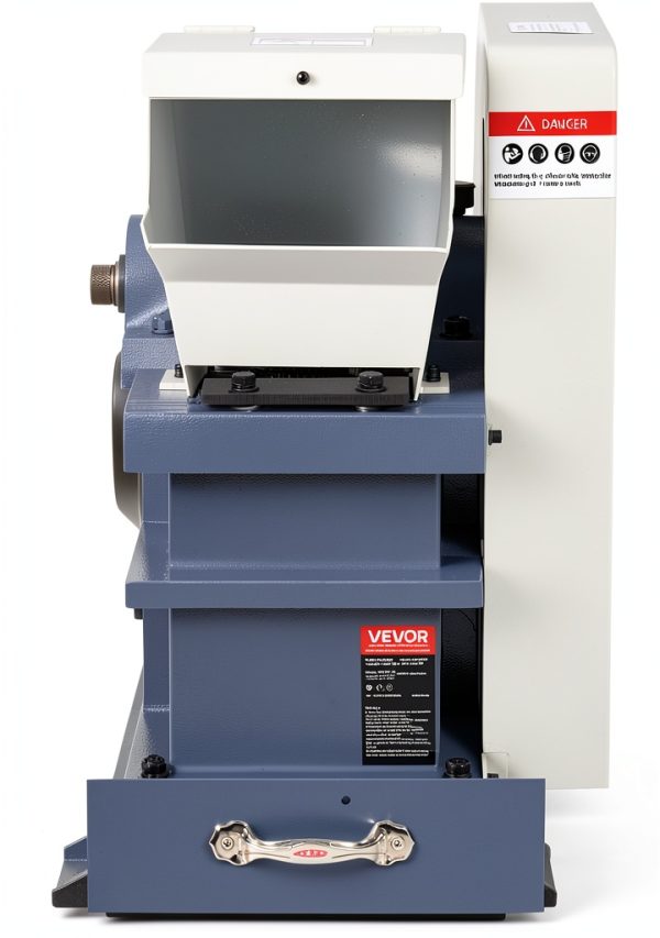 VEVOR Jaw Crusher Machine, 2.2KW High Power Rock Stone Crush Machine, 6.10 x 5.12 inch Feeding Port, 1740 RPM Speed Stone Shatter Grinder, Electric Stone Shatter 220V, for Rock Coal Glass Bottle-8