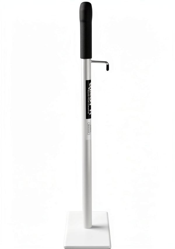 Squash-It Mini Rectangular Trash Compactor with Hook White Model 48200-1