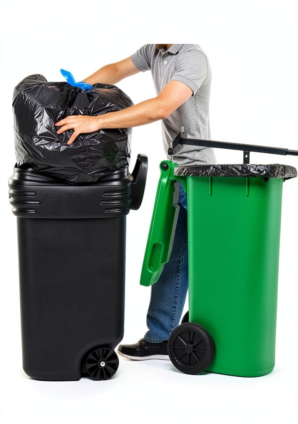 Generic Wastemate Bin Compactor, Trash Squasher for Kitchen, Garden, Restaurant, Office (1 PCS)-3