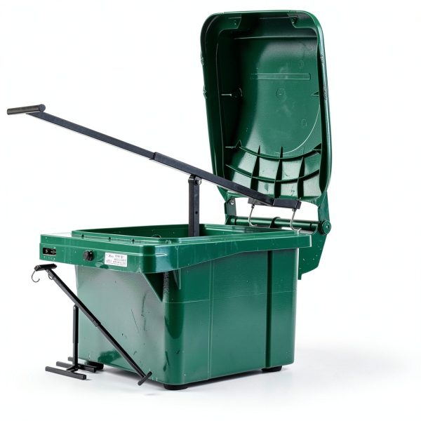 Manual Garbage Trash Can Compactor, Trash Bin Compactor for Kitchen & Household Waste, Compacting Trash Can for Space-saving Crushing Recycling Tool-6