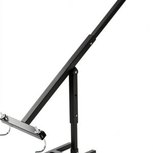 Manual Trash Compactor Tool CWKISS Steel Press 35" Long Handle Black-0