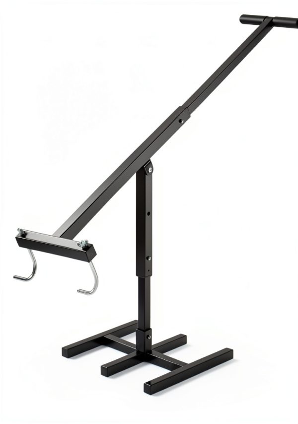 Touchless Manual Trash Compactor AFHGGZXZ 120L Steel Adjustable Handle-2