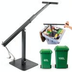 lukar Manual Small Trash Can Compactor,Portable Trash Compactor for 60-100L Garbage Bin,Rubbish Compactor for Kitchen,Roadside Waste Bin Compactor with Compactor Handle-0
