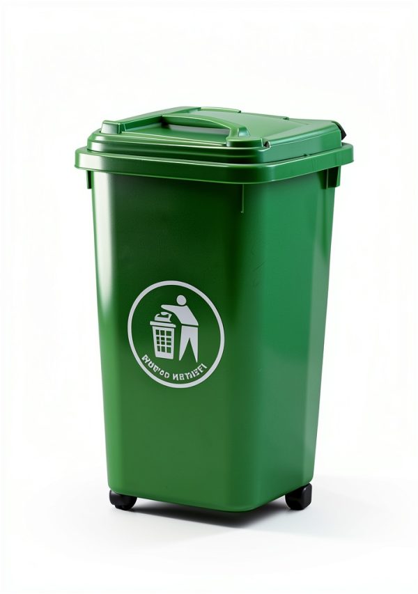 Touchless Manual Trash Compactor Generic - Iron Fits 60-100L Bins-4