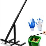 Wastemate Bin Compactor LUGLIEO Manual Black 20x20x15in-0