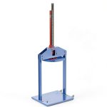 Vestil MTC-55 Mechanical Trash Compactor 55 Gallon Blue 7000lb Force-0