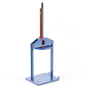 Vestil MTC-55 Mechanical Trash Compactor 55 Gallon Blue 7000lb Force-0