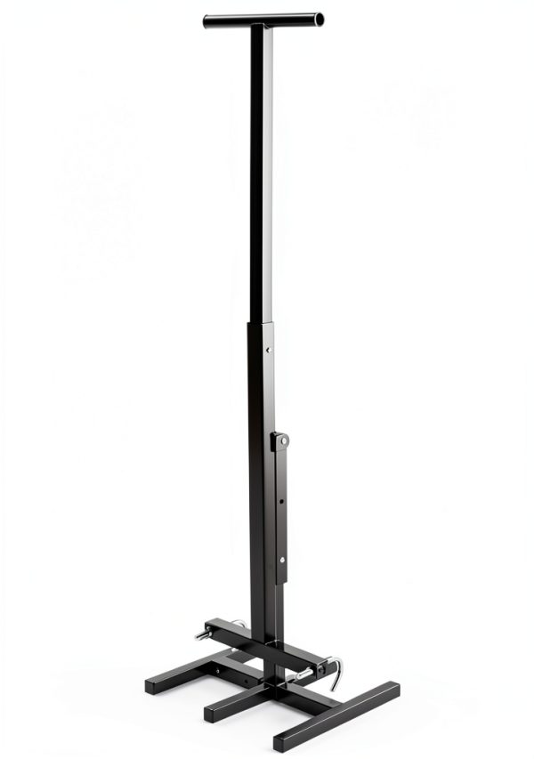 Manual Trash Compactor Tool CWKISS Steel Press 35" Long Handle Black-3