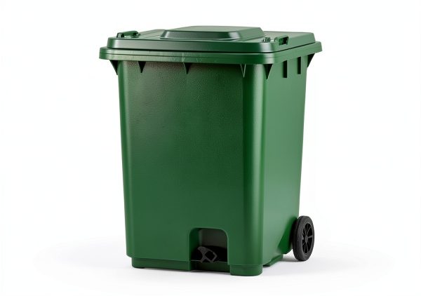 Manual Trash Compactor, 120-660L Household Wastemate Wheelie Bin Compactor, Adjustable Handle Trash Can Compactor Tool, for Cleaning Jobs Households Restaurants Shopping Malls-5