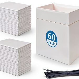 Trash Compactor Bags Foifatt 15‑inch Leak‑Proof 2.6 mil 60‑Bag Pack-0