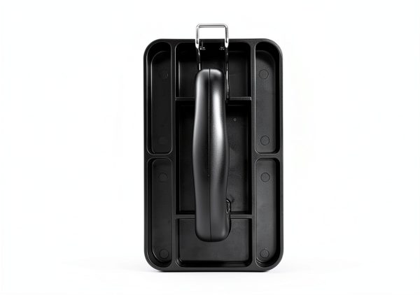 Manual Trash Compactor Waste Smasher Hand-Held Built-in Hook Black-4