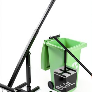 Manual Trash Compactor for Kitchen and Outdoor Use - lesolar 10467-0