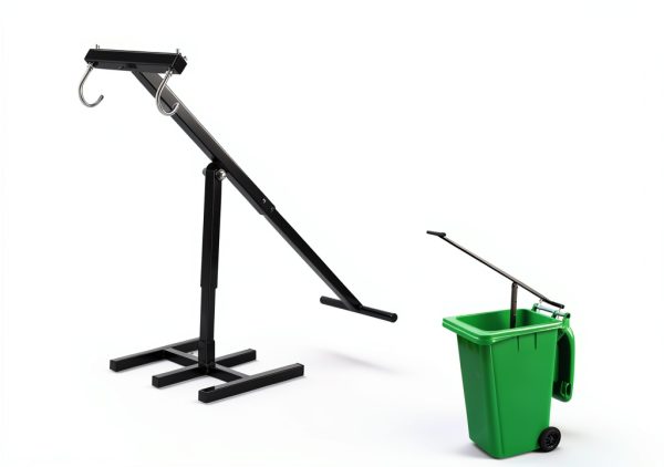 Manual Trash Compactor Lfhelper Bin Booster Rust Resistant Iron-2