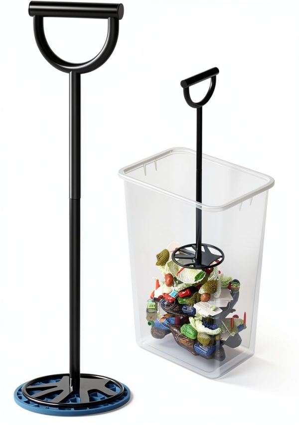 Trash Compactor by AMENER Metal Press for Kitchen & Outdoor Bins-0