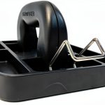 Manual Trash Compactor Waste Smasher Hand-Held Built-in Hook Black-0